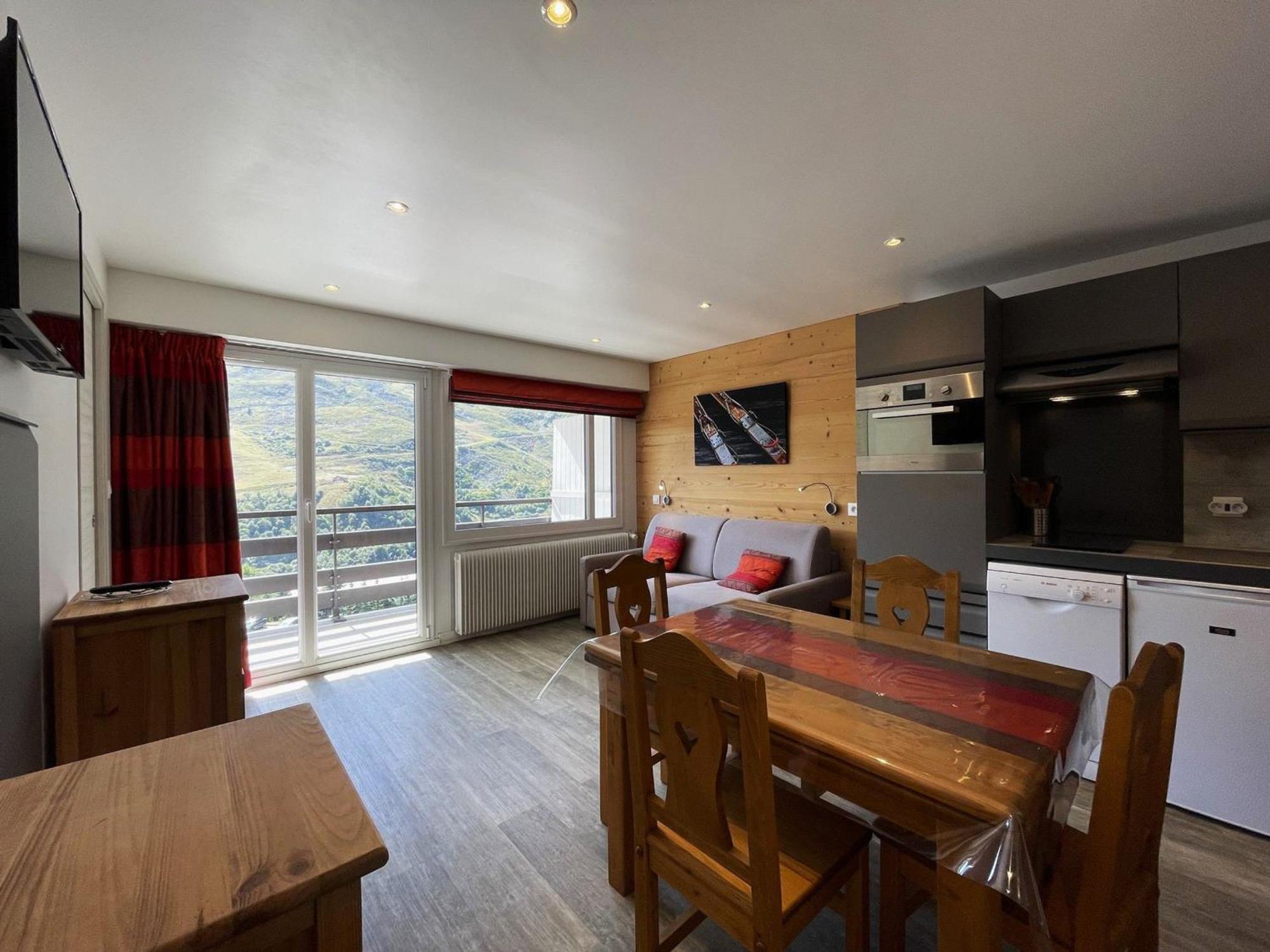 Studio Renove Pour 4, Ski Aux Pieds, La Croisette, Les Menuires - Fr-1-452-230 سان-مارتن-دي-بيفيل المظهر الخارجي الصورة